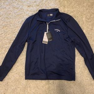 NWT Callaway Golf Quarter ZIP Pullover